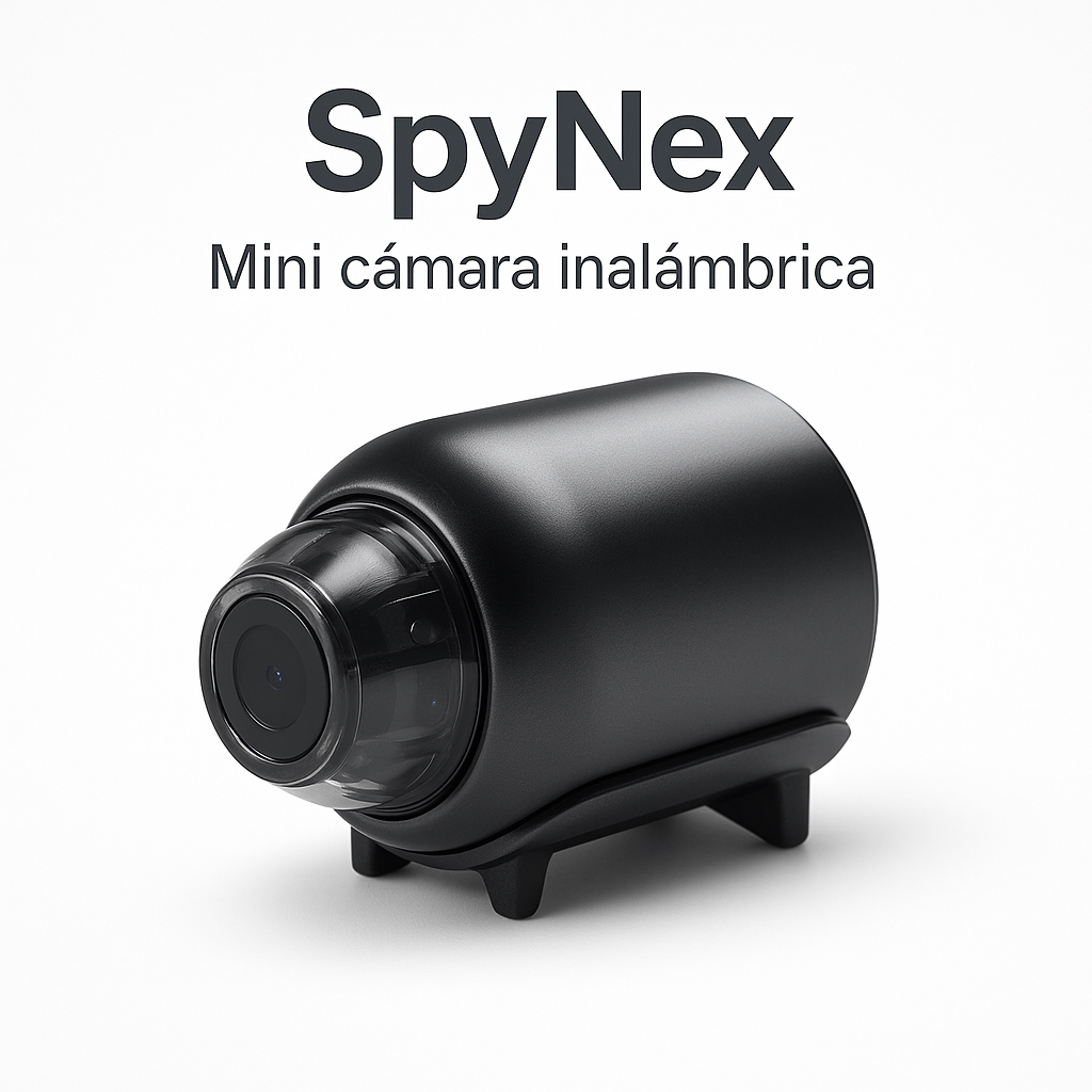 SpyNEX® Mini Cámara Espía - Pequeña, Discreta y Poderosa