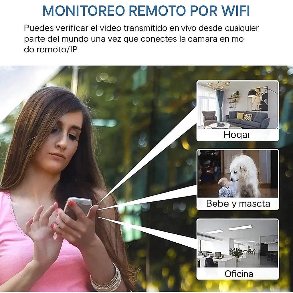 SpyNEX® Mini Cámara Espía - Pequeña, Discreta y Poderosa